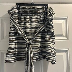 Loft high waisted skirt with pockets